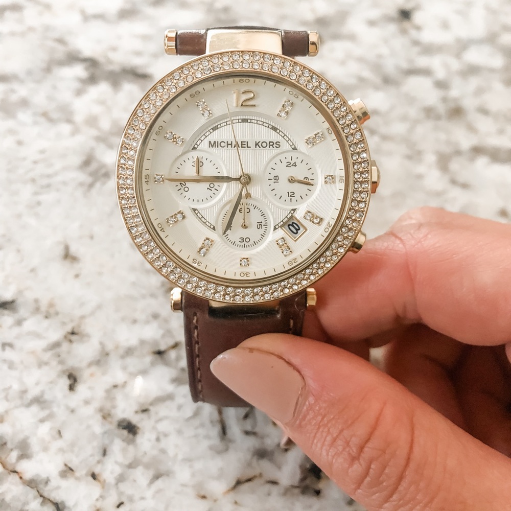 Used Michael Kors MK2249 womens quartz watch